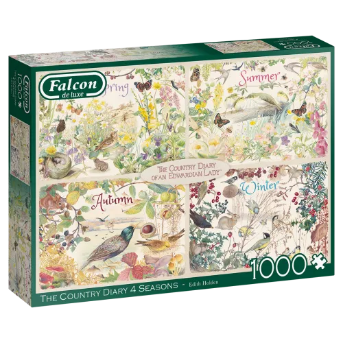 Falcon Puzzel The Country Diary 4 Seasons 1000 stukjes